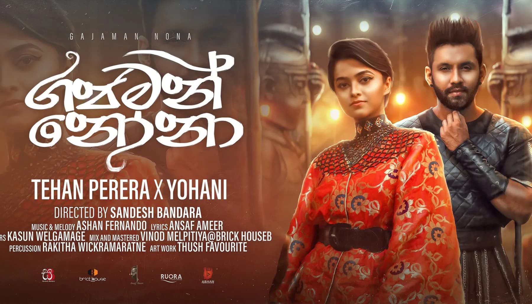 Gajaman Nona Music Video – Tehan Perera — Social Media Launch & Content Creation by Ceylexa